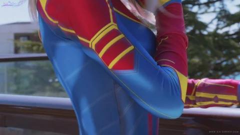 复仇者联盟惊奇队长与男人做爱