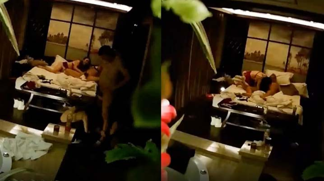 【萤石云酒店摄像头偷拍】2男3女淫乱大玩Copypaly手铐锁链嗨翻全场