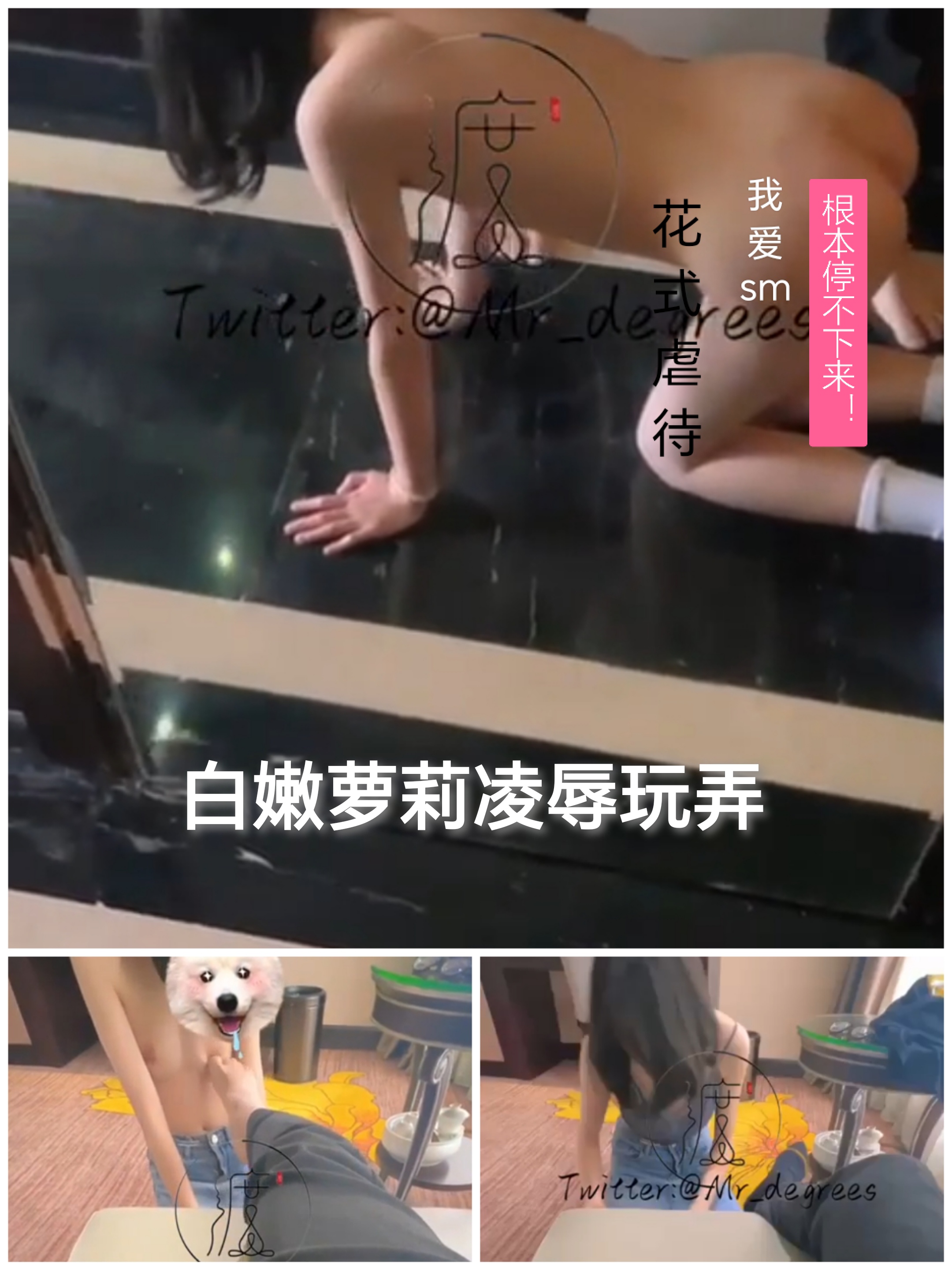 [SM调教]白嫩萝莉凌辱玩弄