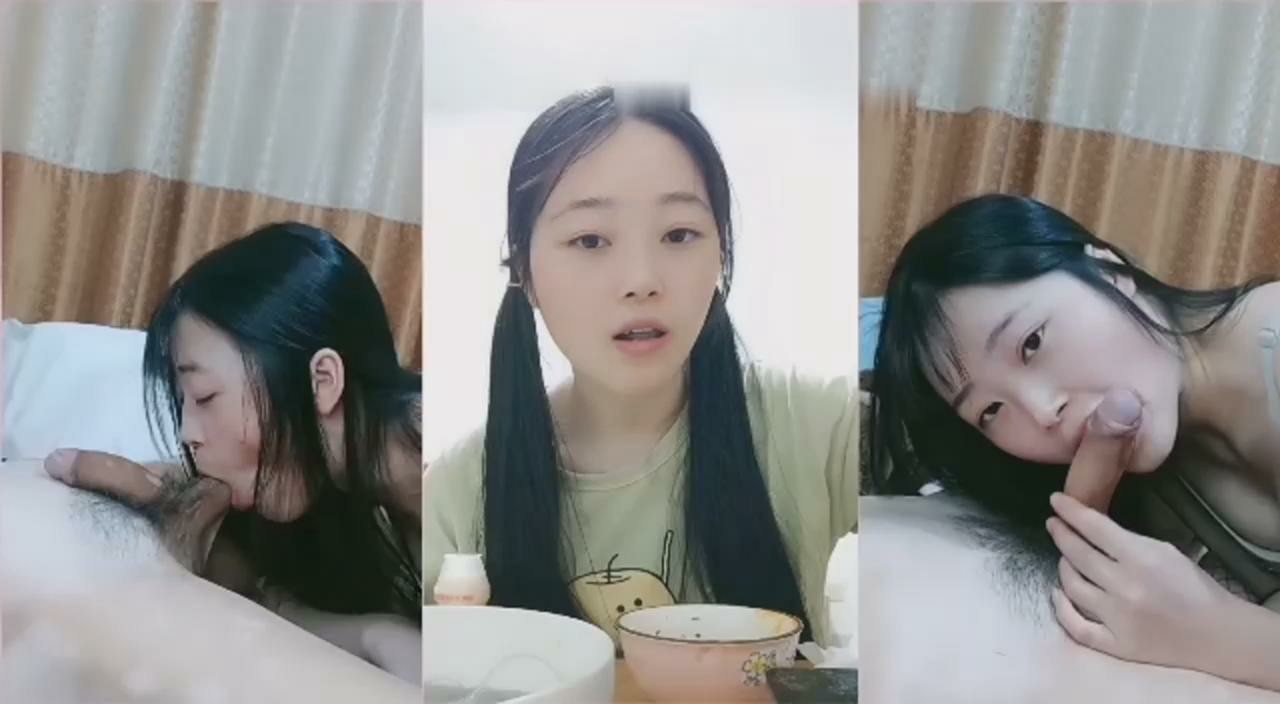 学校约会来的妹妹在家吃完饭，调教好好性爱