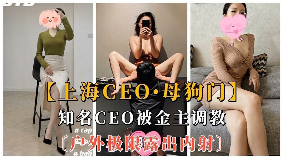 【重磅泄密】上海服装公司CEO被金主调教，户外极限露出内射！ 国产，巨乳，人妻，少妇，调教