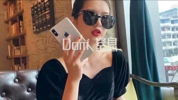 【SM调教-咖啡店老板娘】时尚明星气质，身材超好