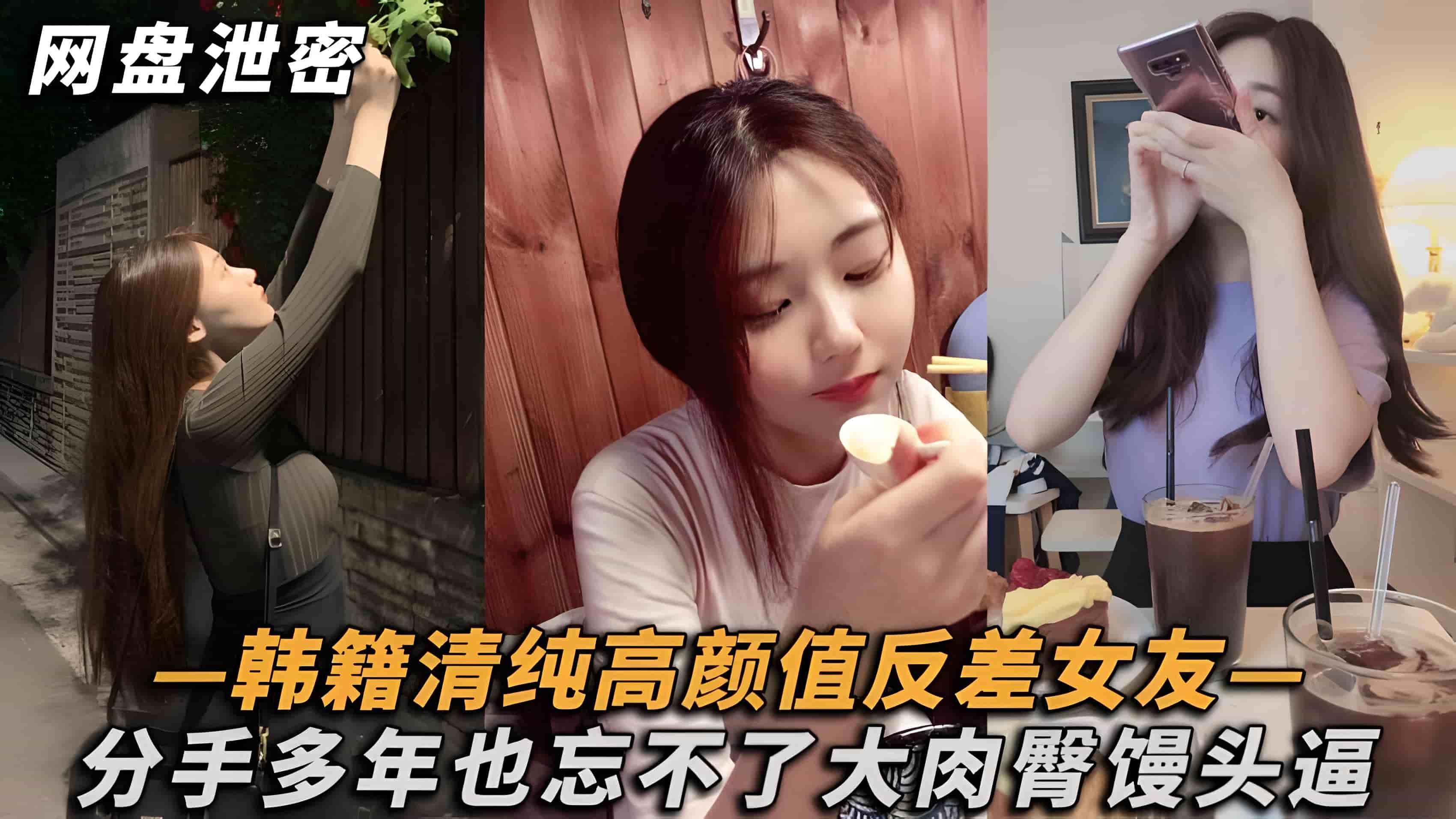 网盘泄密韩籍清纯顔值反差女分手多年也忘不了大肉臀馒头逼