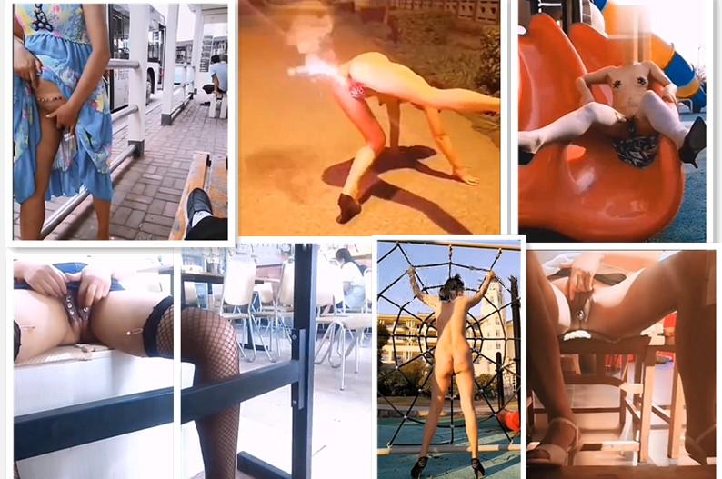 御猫人前2】带着阴环母畜餐厅站台各地露出  骚逼安按扣、放烟花  游乐设施露出鞭打