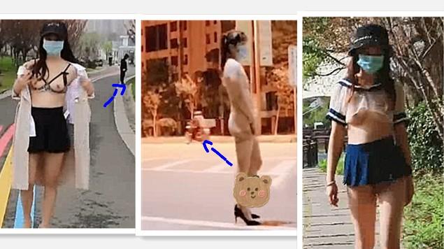 淫妻莫妮卡2】人前大胆露出甄选 身材不错 户外人前各种露出 吓坏一旁路人