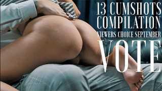 13 cumshots - Compilation