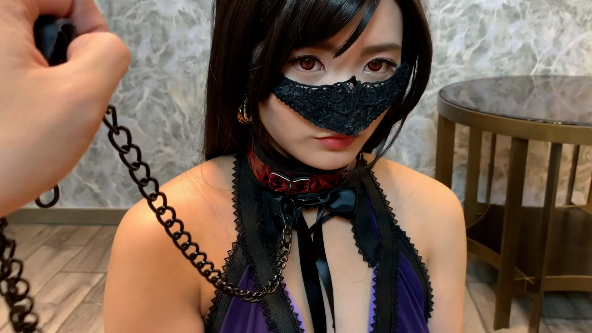 女m调教1，口交 舔阴，锁链-原创