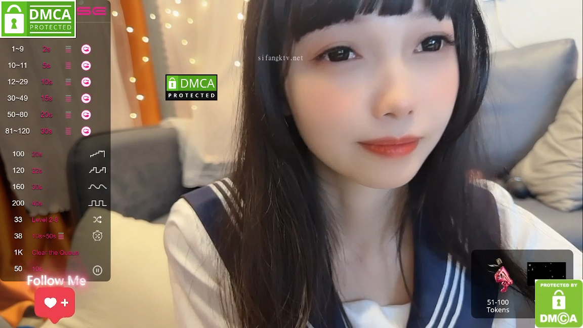 [直播] 近期最清纯的妹子 【kekexixi】 20岁 学生妹   恋爱校花类型   一线天 馒头逼 还会喷水  2