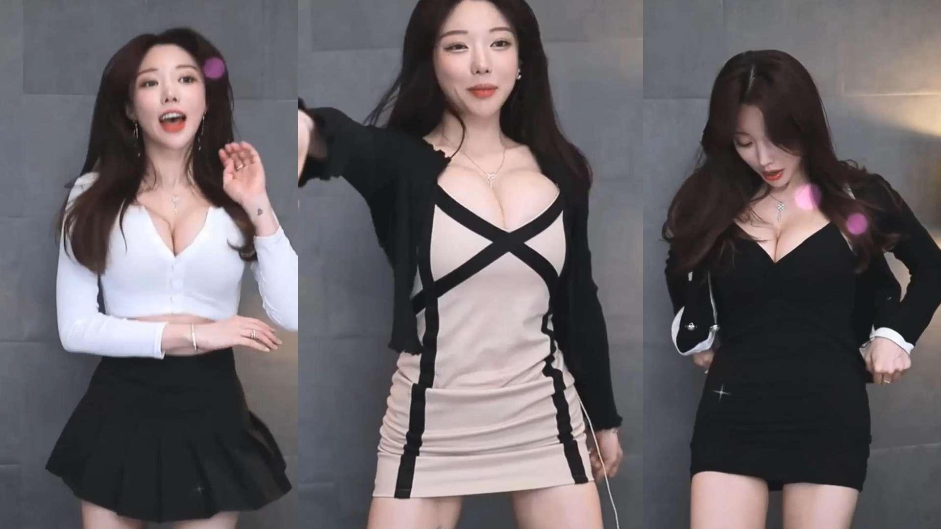 韩国主播智媛抖奶合集~