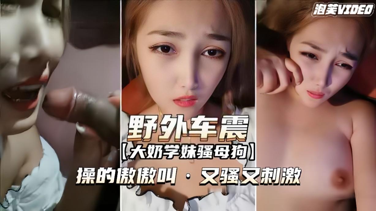 推荐【野外车震】大奶学妹骚母狗操的嗷嗷叫真刺激