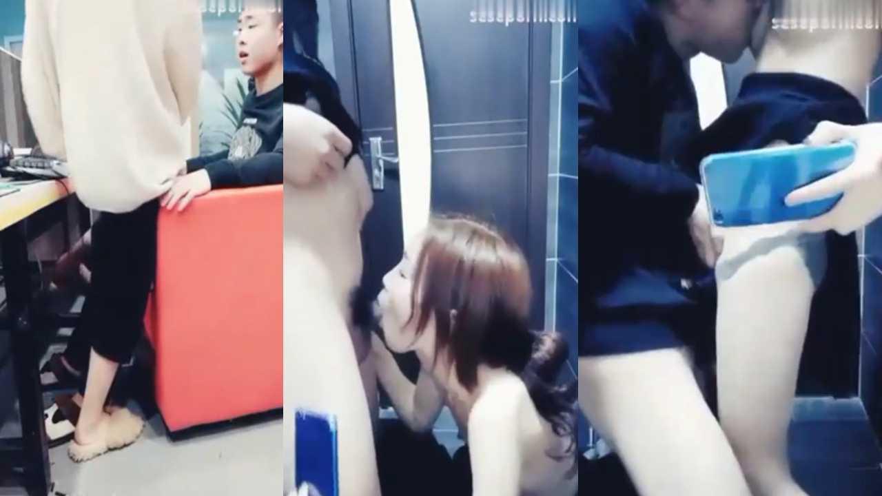 （国产）网红网吧勾引小青年44 关注小贱不迷路