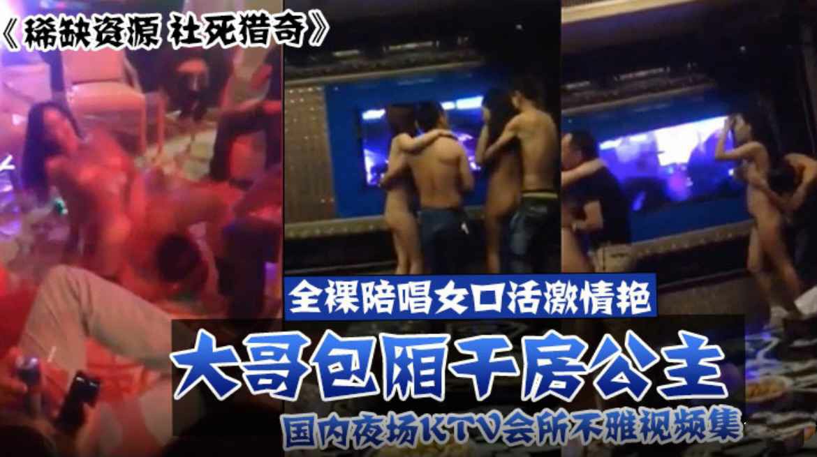 【稀缺资源】全国夜场会所不雅视频集！大哥包厢干公主