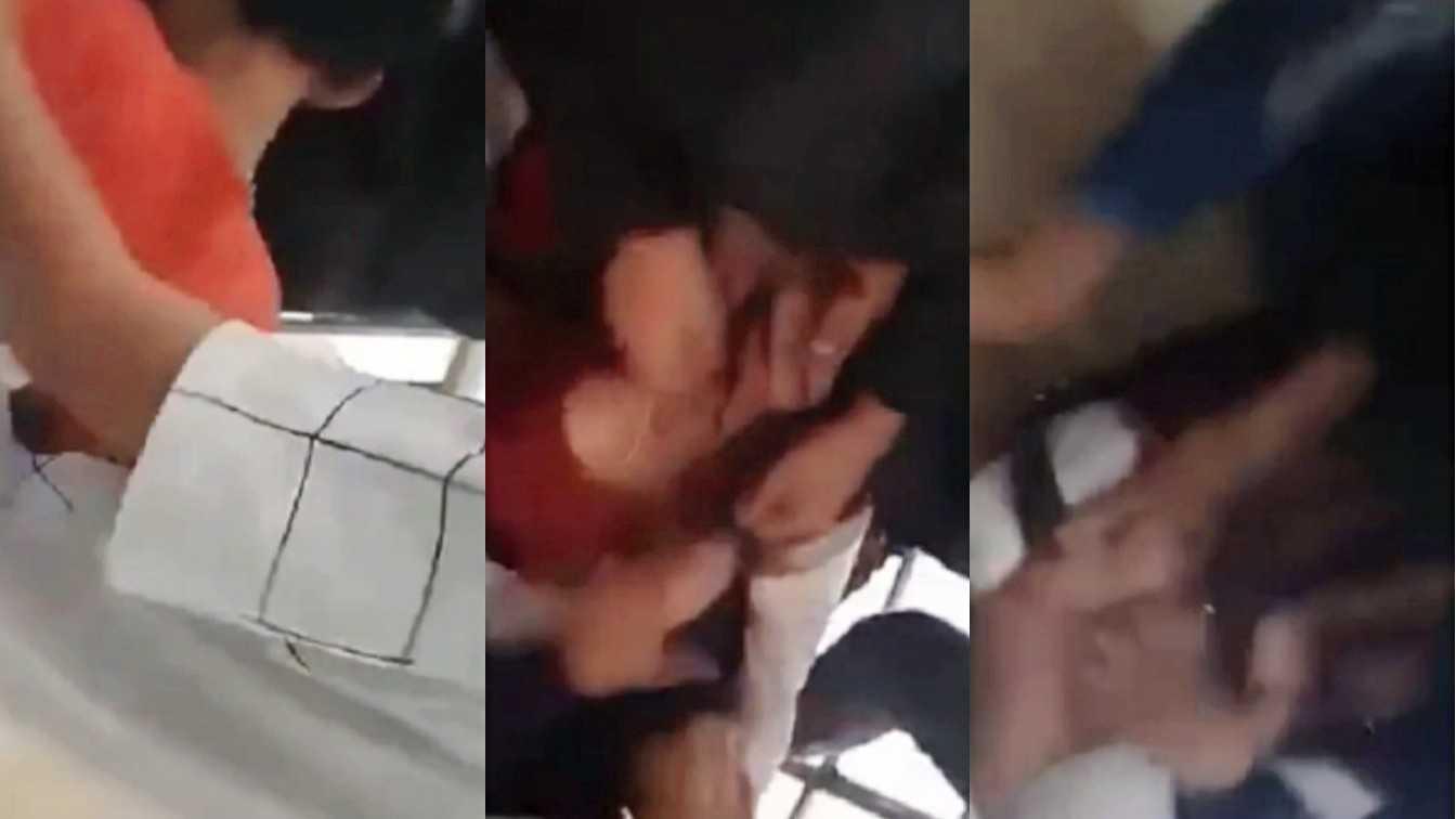 安徽中学多名男生楼道内猥亵女同学 真是一群小畜生