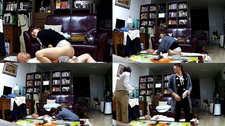 儿媳妇与公公偷情打炮婆婆突然回家差点撞上牛逼! 暗网黑料