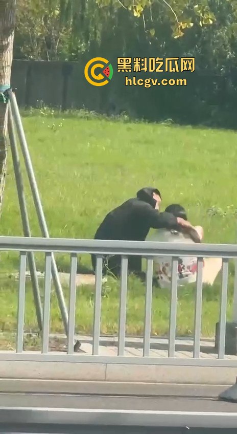 江苏街头霸道总裁当众发狂！大庭广众之下草坪硬上女伴，女性安全真的没个谱！