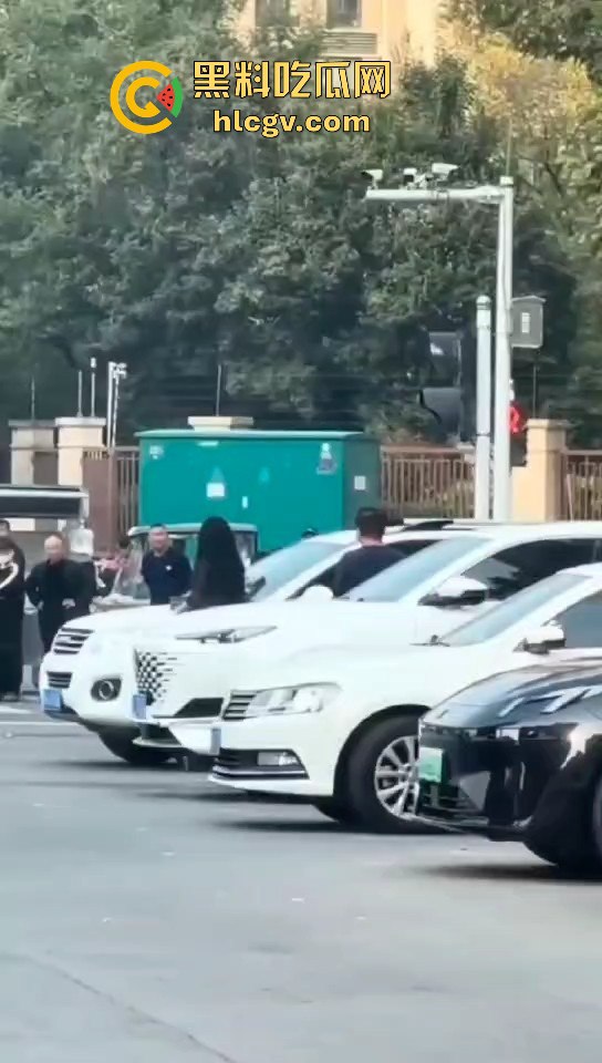 苏州情侣停车场上演跪地求饶两极反转成当街暴揍！黑丝高跟女不依不饶，男友按地上皮带伺候！