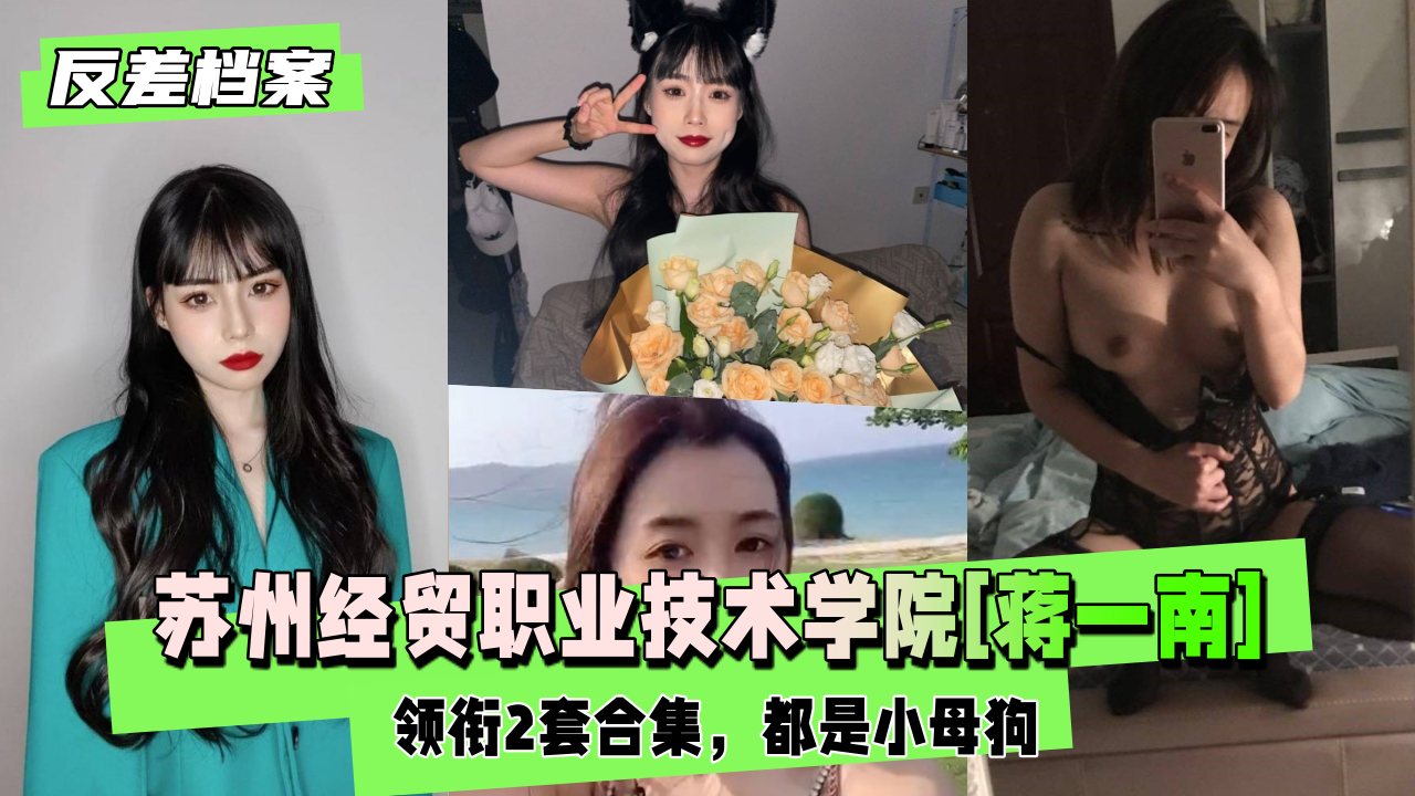 苏州经贸职业技术学院[蒋一南]领衔2套合集