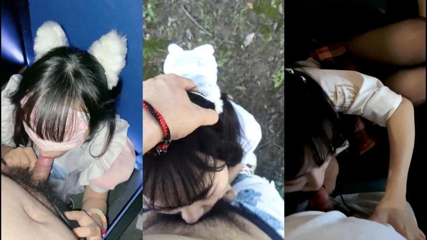 『热点黑料』调教玩操制服萝莉小母狗，电影院做爱，摩天轮口爆，网吧JK跪舔，车震口爆，高清