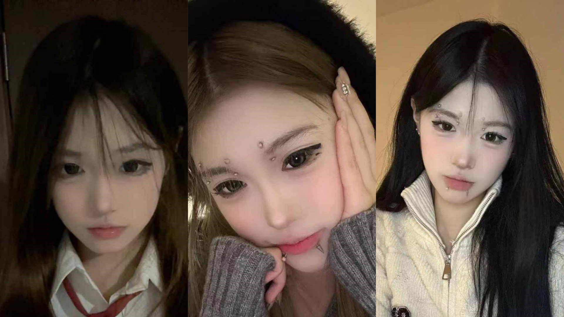 浙江理工大学20岁极品母狗【蔡静怡】调教视频流出，清纯女大背后竟是一条反差淫荡母狗！黑长直脸上都是钉子身穿黑丝开裆袜用玩具自慰，阿黑颜