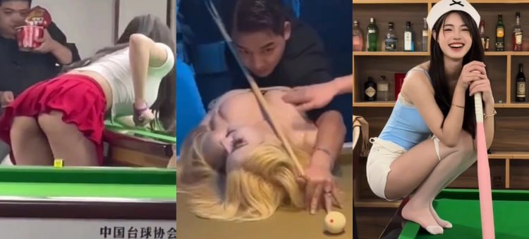 现在的台球厅太卷了 这么多性感的陪练师 都不知道该看哪个球了