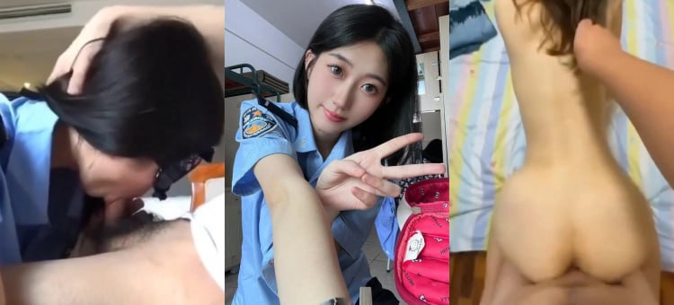 玩个警花 穿着制服口交真刺激 看着蛮清纯一插入就现出母狗本色