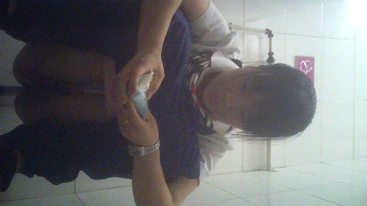 【经典电信大楼蹲厕正面全套】高矮胖瘦员工顾客尽收眼底，几百人次（无水印第一期） (20)