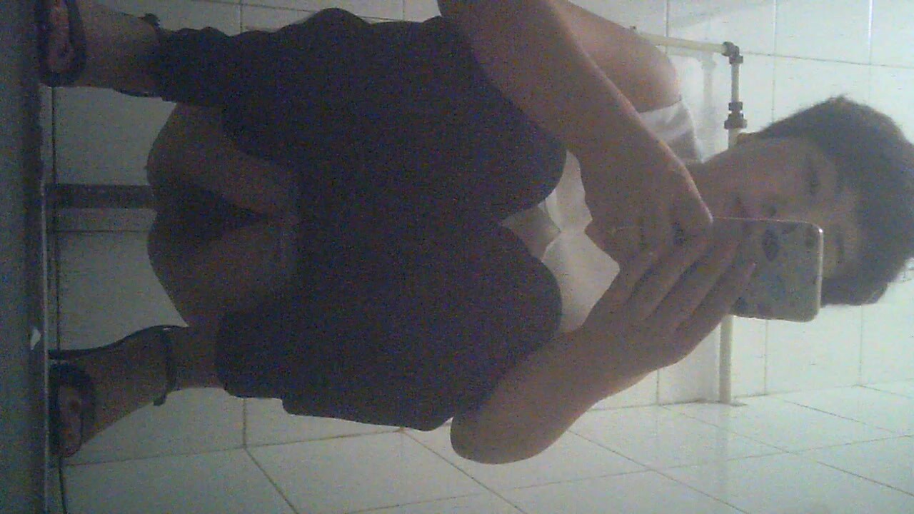 【经典电信大楼蹲厕正面全套】高矮胖瘦员工顾客尽收眼底，几百人次（无水印第一期） (9)