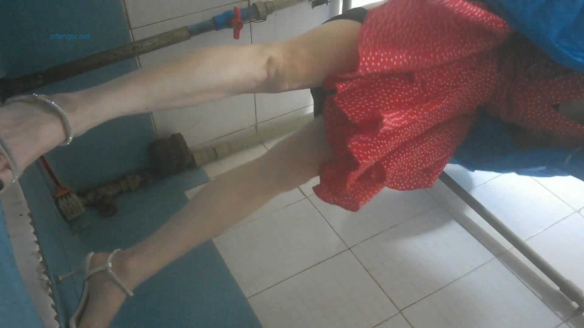 全景厕拍红底白点连衣短裙高跟少妇鲜美的鲍鱼 粉嫩粉嫩的