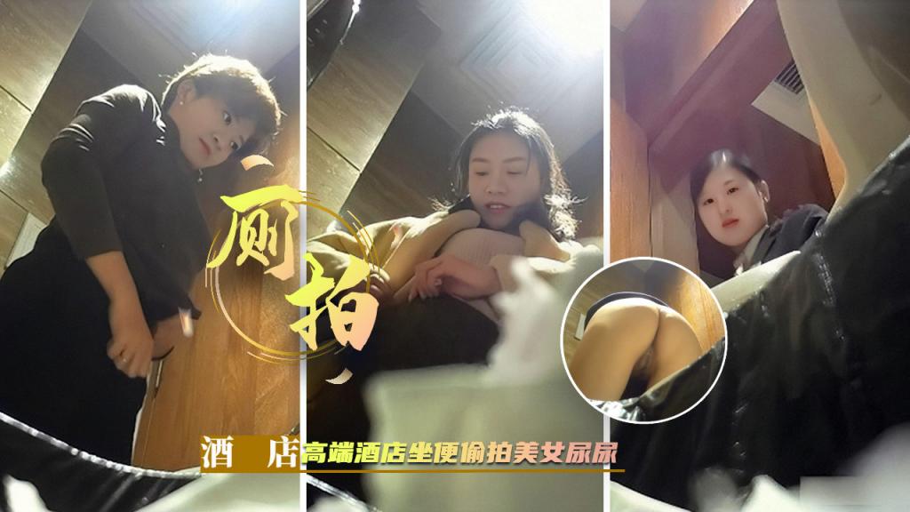 [厕所偷拍]高端酒店坐便偷拍美女尿尿=