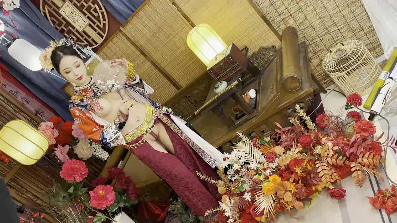 爆款女神钛合金TiTi极品玉妃旗袍高端极品唯美