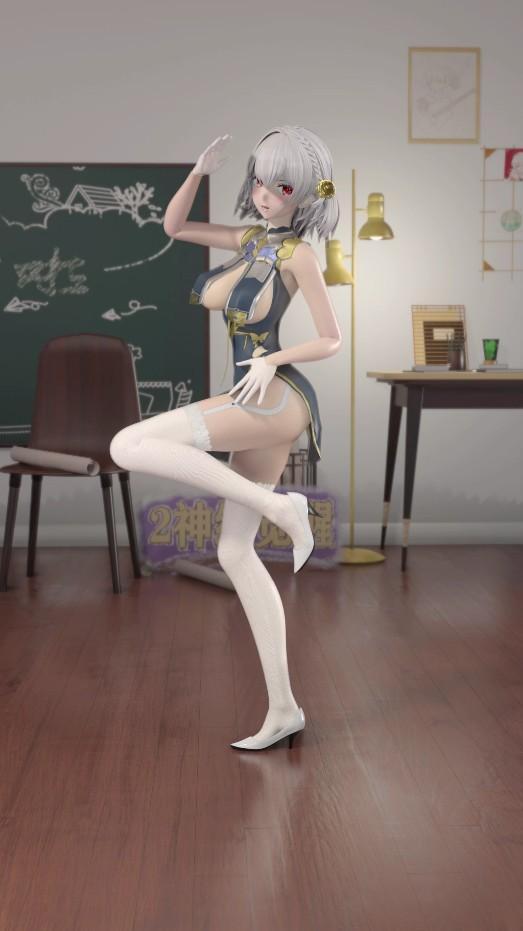 MMD 你顶得住我3分钟开盖全火力攻击吗？放下手中的枪 碧蓝航线 天狼星 月无痕!